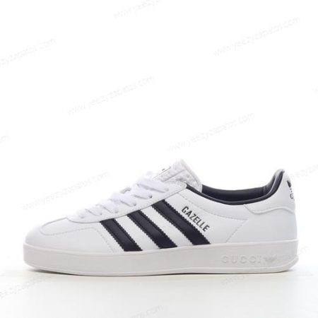 Adidas Gazelle ‘Blanco Negro Oro’ Zapatos Barato